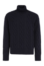 Load image into Gallery viewer, Virgin-wool turtleneck sweater
