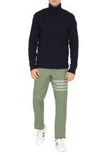 Load image into Gallery viewer, Virgin-wool turtleneck sweater
