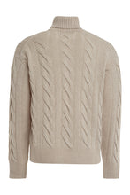Load image into Gallery viewer, Virgin-wool turtleneck sweater
