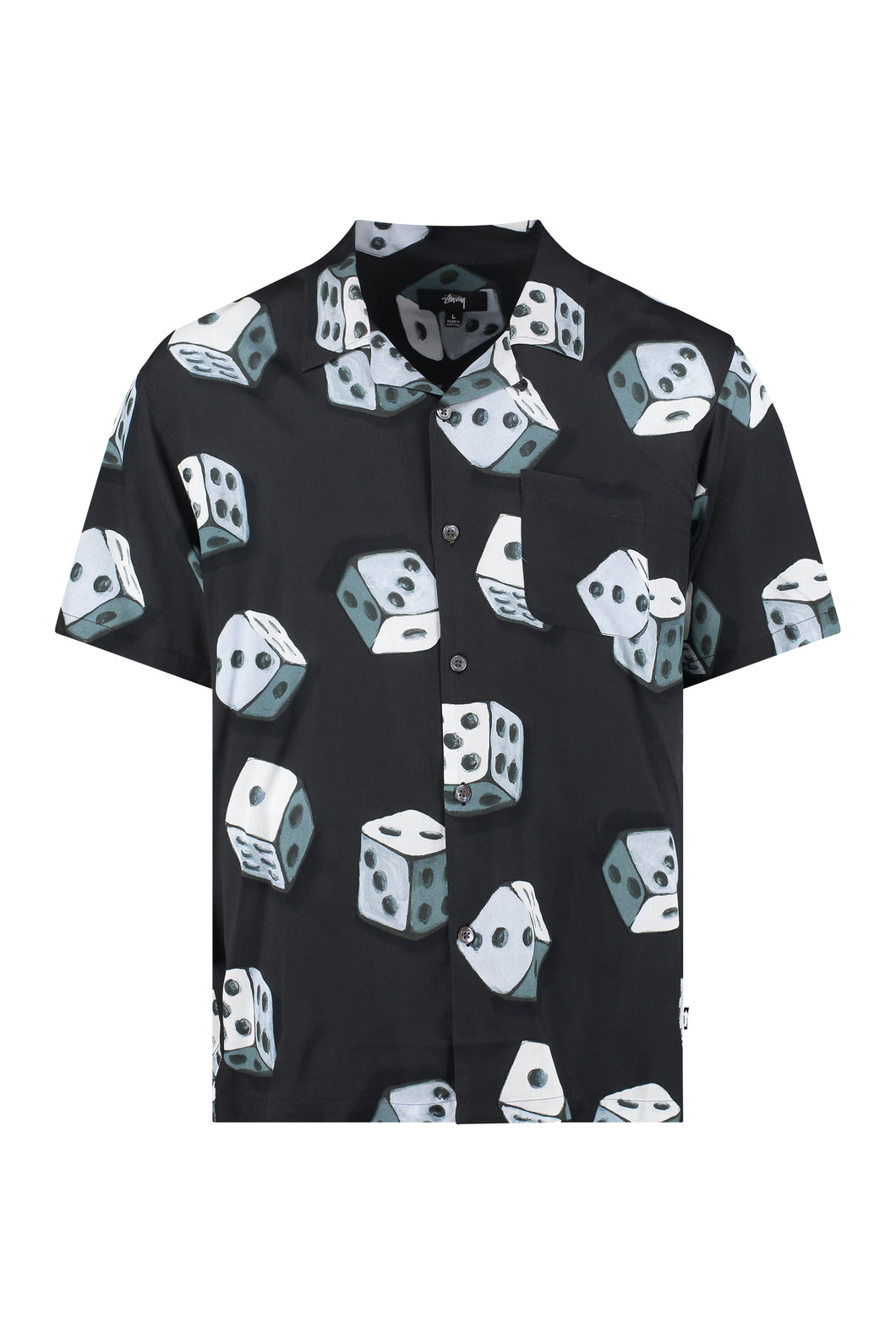 Printed short sleeved shirt