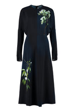 Load image into Gallery viewer, Floral print crepe dress
