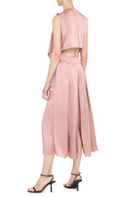 Load image into Gallery viewer, Midi dress with belt
