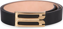 Load image into Gallery viewer, Logo buckle leather belt
