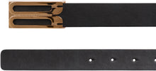 Load image into Gallery viewer, Logo buckle leather belt
