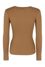 Load image into Gallery viewer, Jordan Henley long sleeve cotton t-shirt

