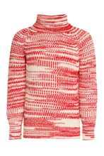 Load image into Gallery viewer, Turtleneck striped pullover
