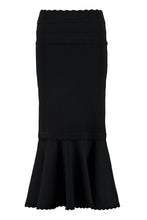 Load image into Gallery viewer, Jersey detail a-line skirt
