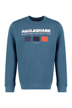 Load image into Gallery viewer, Cotton crew-neck sweatshirt
