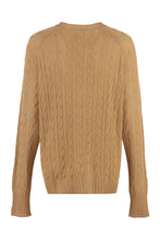 Load image into Gallery viewer, Cashmere crew-neck sweater
