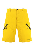 Load image into Gallery viewer, Cotton cargo bermuda shorts
