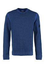 Load image into Gallery viewer, Linen blend crew-neck sweater
