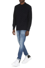 Load image into Gallery viewer, Virgin wool crew-neck sweater

