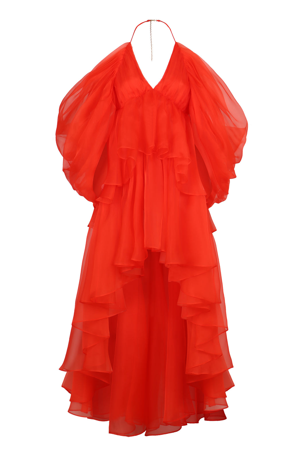 Natura silk mini dress