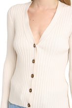 Load image into Gallery viewer, Color block cardigan
