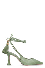 Load image into Gallery viewer, Capri pointy-toe wrap-pumps
