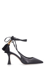 Load image into Gallery viewer, Capri pointy-toe wrap-pumps
