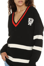 Load image into Gallery viewer, Patch detail wool sweater
