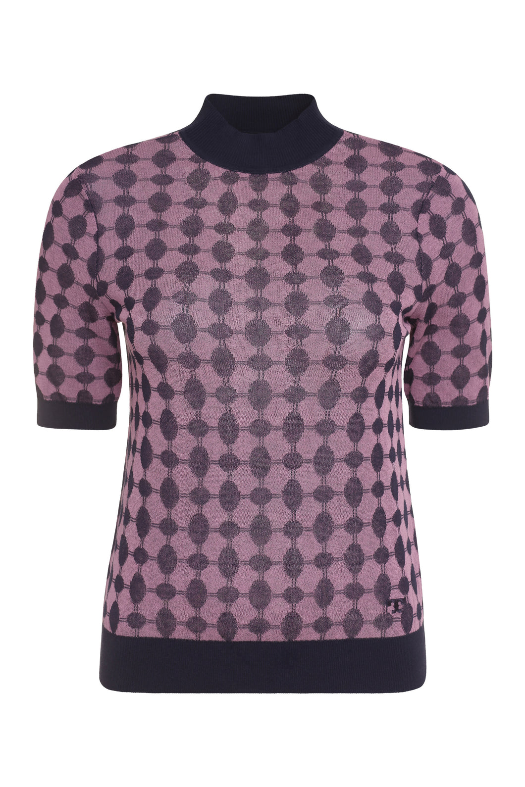 Cotton short sleeve sweater