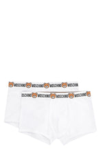 Load image into Gallery viewer, Set of two cotton boxers with logoed elastic band
