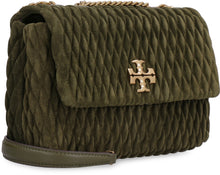 Load image into Gallery viewer, Kira quilted suede shoulder bag
