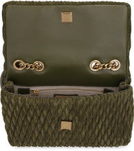 Load image into Gallery viewer, Kira quilted suede shoulder bag
