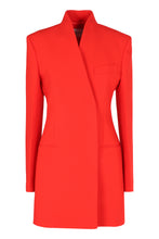 Load image into Gallery viewer, Wool single-breasted blazer
