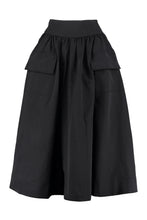 Load image into Gallery viewer, Irises gathered skirt
