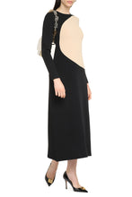 Load image into Gallery viewer, Color-block sweater dress
