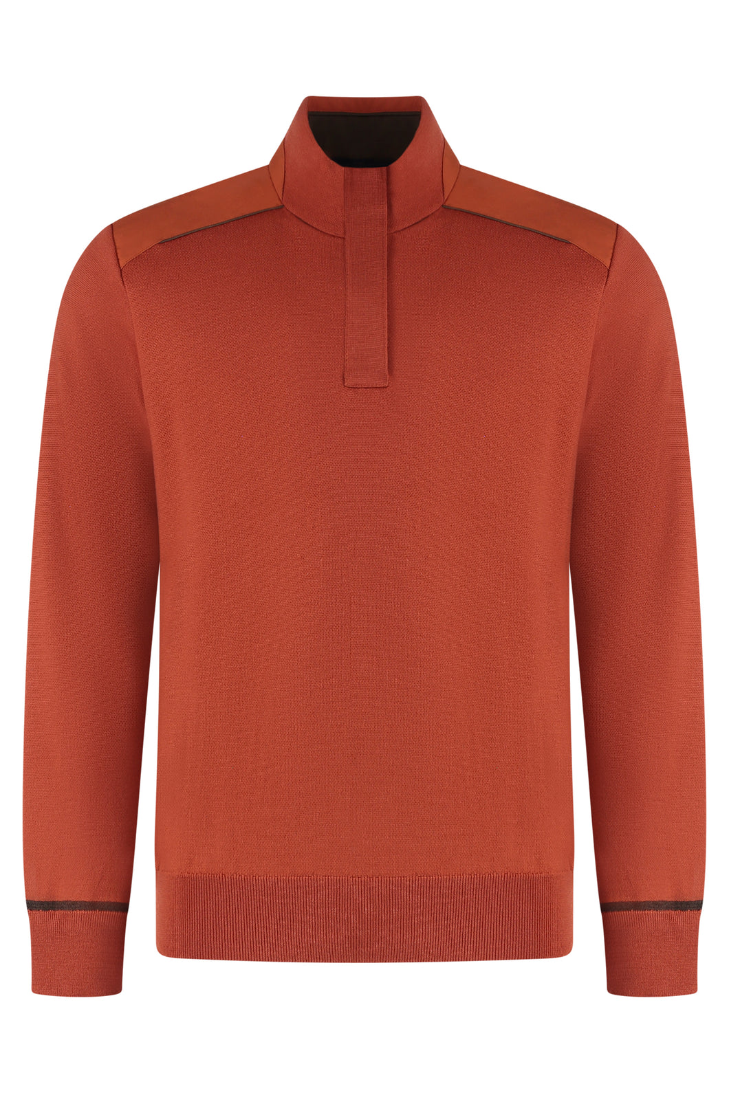Virgin wool turtleneck sweater