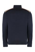 Load image into Gallery viewer, High collar zipped cardigan

