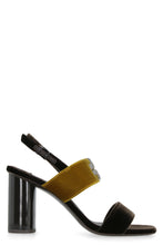 Load image into Gallery viewer, Eleanor heeled velvet sandal
