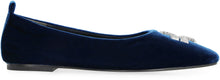 Load image into Gallery viewer, Eleanor velvet ballet flats
