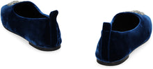 Load image into Gallery viewer, Eleanor velvet ballet flats
