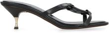 Load image into Gallery viewer, Miller Geo leather mules
