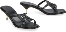 Load image into Gallery viewer, Miller Geo leather mules
