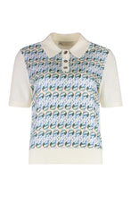 Load image into Gallery viewer, Knitted wool polo shirt
