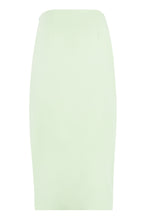 Load image into Gallery viewer, Satin wrap skirt
