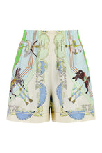 Load image into Gallery viewer, Printed silk shorts
