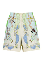 Load image into Gallery viewer, Printed silk shorts
