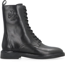 Load image into Gallery viewer, Leather lace-up boots
