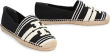 Load image into Gallery viewer, Canvas espadrilles with logo
