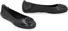 Load image into Gallery viewer, Minnie Travel Leather ballet flats
