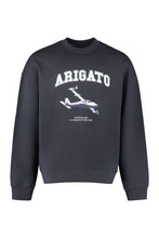 Load image into Gallery viewer, Voyage logo detail cotton sweatshirt
