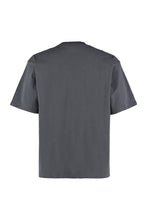 Load image into Gallery viewer, Cotton crew-neck T-shirt
