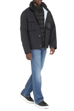 Load image into Gallery viewer, Technical fabric jacket with internal removable down jacket
