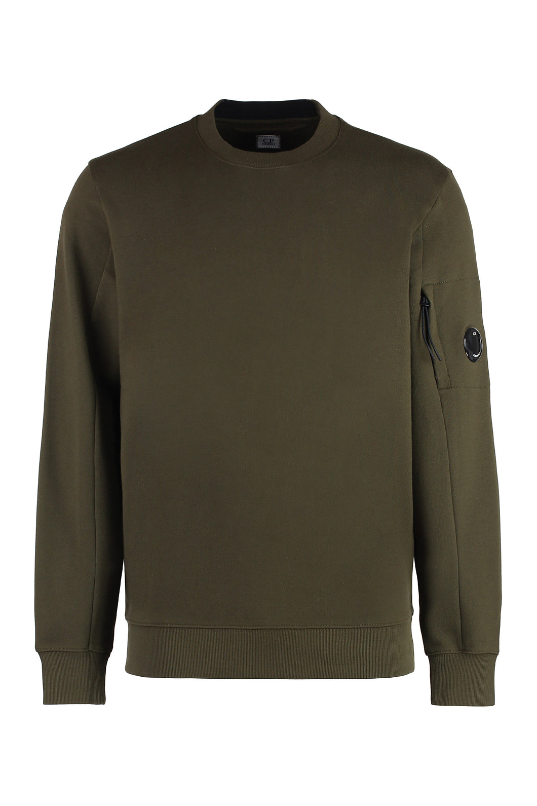 Cotton crew-neck sweatshirt