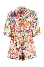 Load image into Gallery viewer, Tropicana linen playsuit
