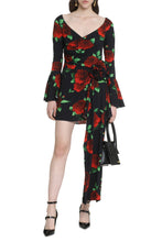 Load image into Gallery viewer, Floral print jersey dress
