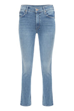 Load image into Gallery viewer, The Mid Rise Dazzer Ankle straight leg jeans
