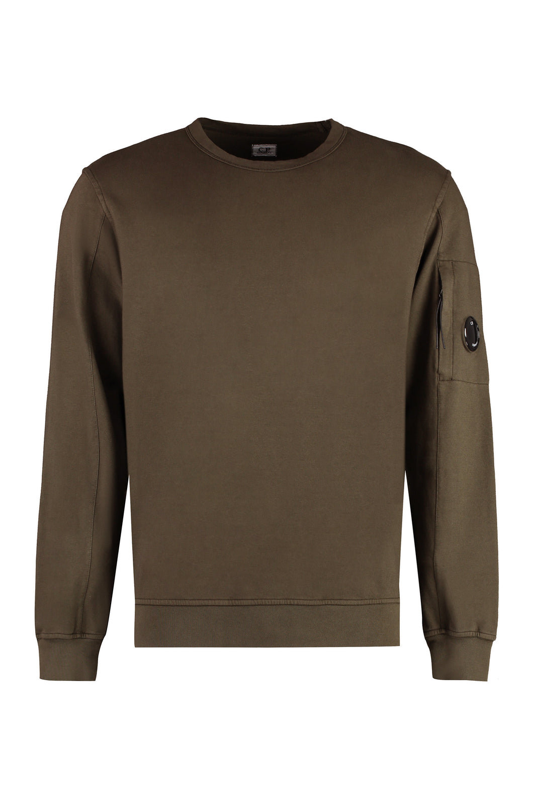 Cotton crew-neck sweatshirt